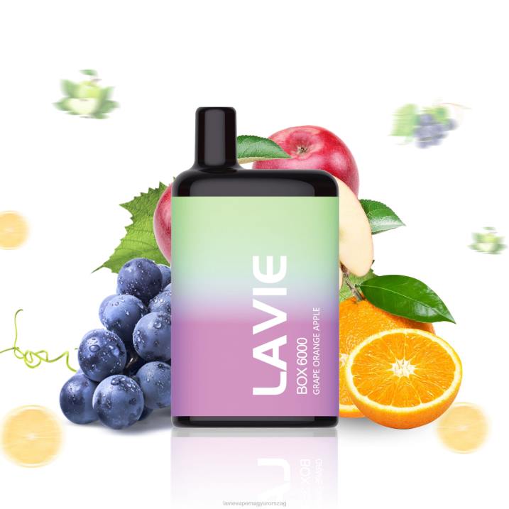 BJV0202 Lavie Vape Ízek | szőlő narancs alma LAVIE BOX 6000 fújás