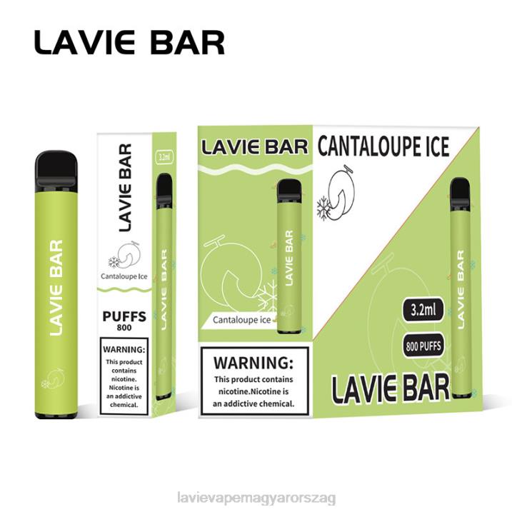 BJV0317 Lavie Vape Ár | sárgadinnye jég LAVIE BAR 800 fújás